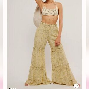 Free people Emmaline Teired pants